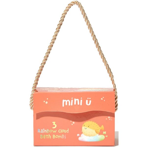 Mini-U Mini-U Bath Bomb 3 Pack šumeća kugla za kupku 3x130 g