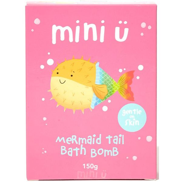 Mini-U Mini-U Bath Bomb Mermaid Tail šumeća kugla za kupku 150 g