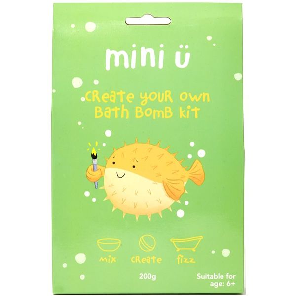 Mini-U Mini-U Create Your Own Bath Bomb Kit set za izradu šumećih bombi za kupanje 200 g