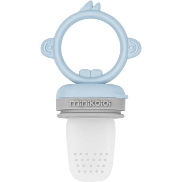 Minikoioi Minikoioi Feeder Teether Mineral Blue/ Powder Grey duda za hranjenje i grickalica