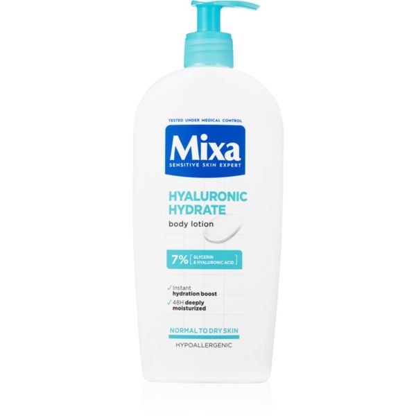 MIXA MIXA Hyalurogel intenzivno hidratantno mlijeko za tijelo za suhu i osjetljivu kožu 400 ml