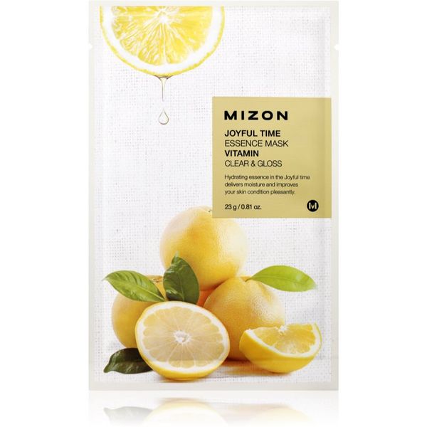 Mizon Mizon Joyful Time Vitamin Sheet maska za čišćenje i osvježavanje lica 23 g