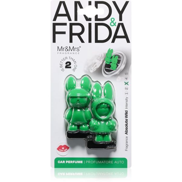 Mr & Mrs Fragrance Mr & Mrs Fragrance Andy & Frida Absolute Wild miris za auto 1 kom