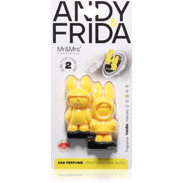 Mr & Mrs Fragrance Mr & Mrs Fragrance Andy & Frida Vanilla miris za auto 1 kom