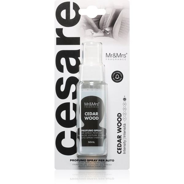 Mr & Mrs Fragrance Mr & Mrs Fragrance Cesare Cedar Wood osvježivač zraka za auto 50 ml