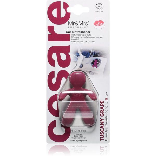Mr & Mrs Fragrance Mr & Mrs Fragrance Cesare Tuscany Grape miris za auto 1 kom