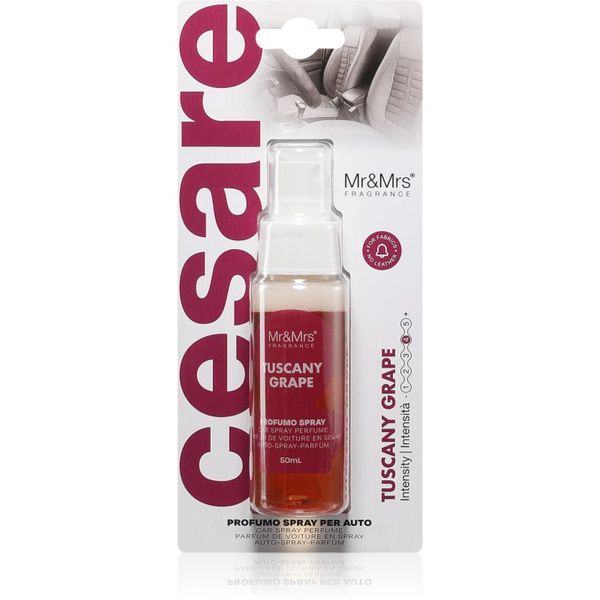 Mr & Mrs Fragrance Mr & Mrs Fragrance Cesare Tuscany Grape osvježivač zraka za auto 50 ml