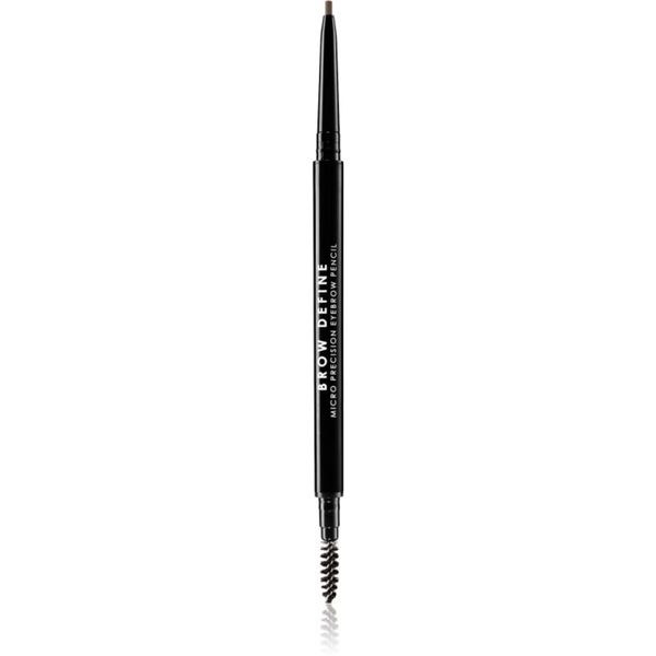 MUA Makeup Academy MUA Makeup Academy Brow Define precizna olovka za obrve sa četkicom nijansa Mid Brown 0,3 g