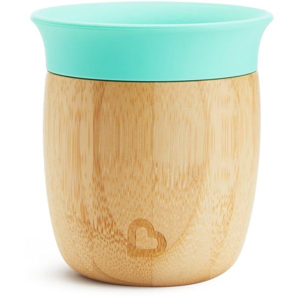 Munchkin Munchkin Bambou Open Cup šalica 6 m+ Turquoise 150 ml