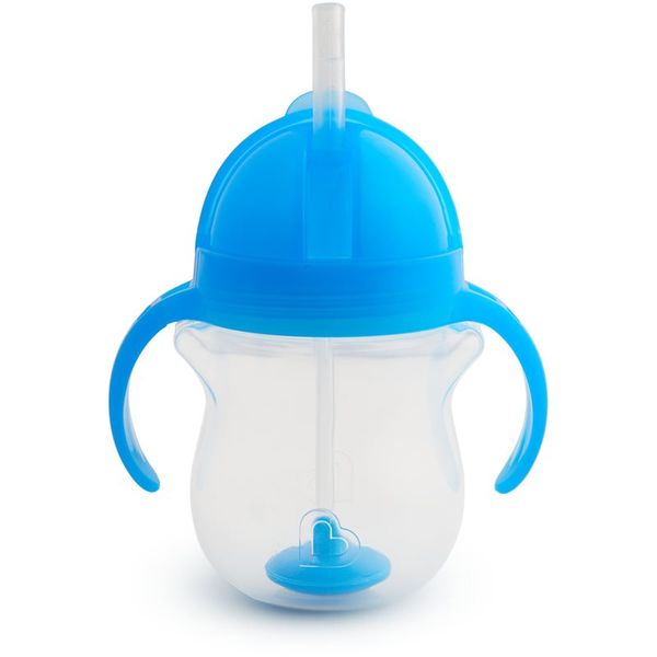 Munchkin Munchkin Click Lock™ Tip & Sip šalica sa slamkom Blue 6 m+ 207 ml