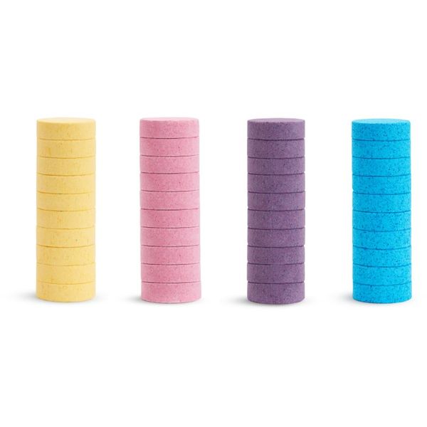 Munchkin Munchkin Color Buddies raznobojne šumeće tablete za kupku 24 m+ 40 kom
