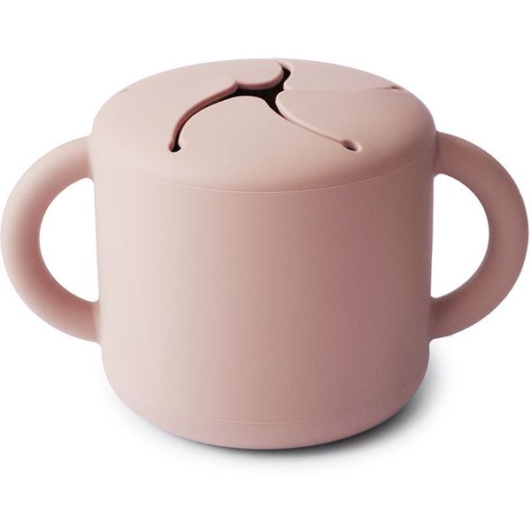 Mushie Mushie Baby Snack Cup šalica za užinu Blush 1 kom