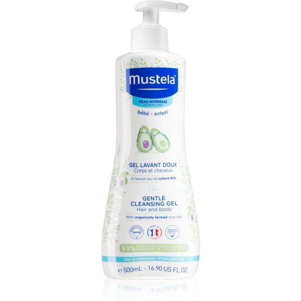 Mustela Mustela Bébé Bain gel za pranje kose i tijela za djecu 500 ml