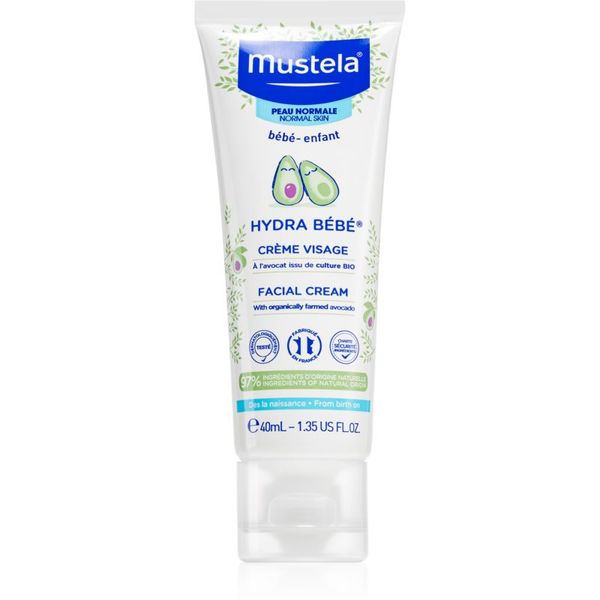 Mustela Mustela Bébé Hydra Bébé hidratantna krema za lice za djecu od rođenja 40 ml