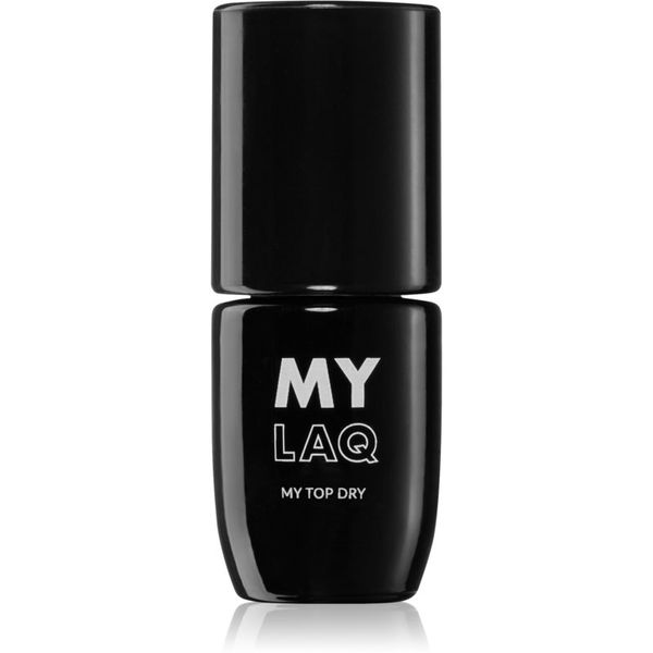 MYLAQ MYLAQ My Top Dry gelasti nadlak za zaštitu i sjaj bez odljeva 5 ml