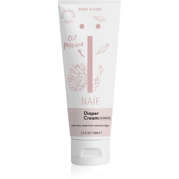Naif Naif Baby & Kids Diaper Cream krema protiv pelenskog osipa za djecu od rođenja bez mirisa 75 ml