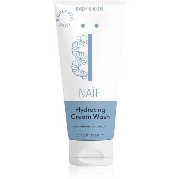 Naif Naif Baby & Kids Hydrating Cream Wash hidratantna krema za tuširanje za djecu od rođenja 200 ml