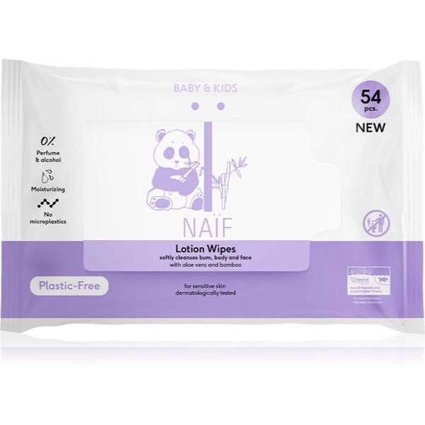 Naif Naif Baby & Kids Lotion Wipes vlažne maramice za djecu od rođenja 54 kom