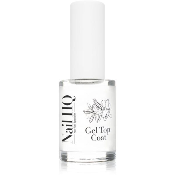 Nail HQ Nail HQ Gel Top Coat nadlak za nokte bez upotrebe UV/LED lampe 10 ml