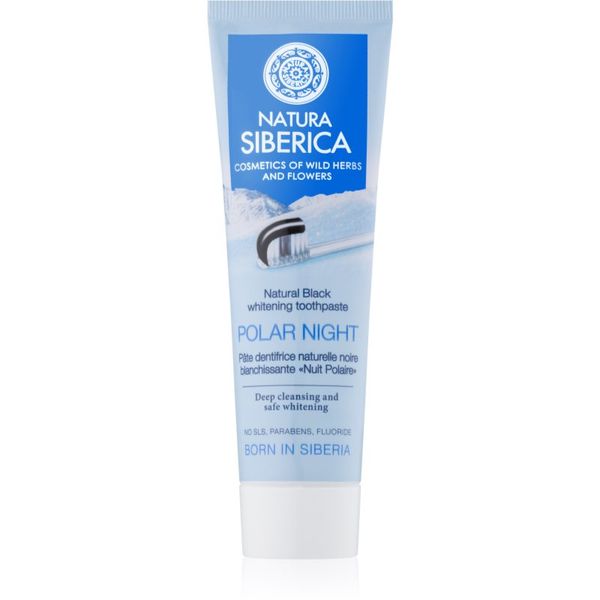 Natura Siberica Natura Siberica Polar Night crna zubna pasta za izbjeljivanje 100 g