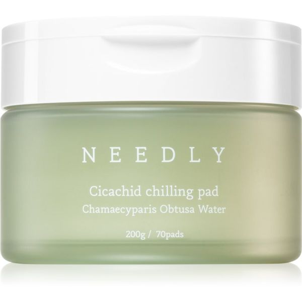 NEEDLY NEEDLY Cicachid Chilling Pad blazinice za piling lica s umirujućim djelovanjem 70 kom
