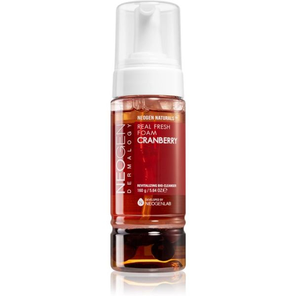 Neogen Dermalogy Neogen Dermalogy Real Fresh Cranberry pjena za čišćenje s regenerirajućim učinkom 160 g