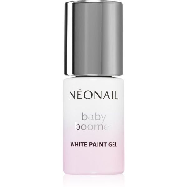 NeoNail NEONAIL Baby Boomer Paint Gel gel lak za nokte nijansa White 6,5 ml