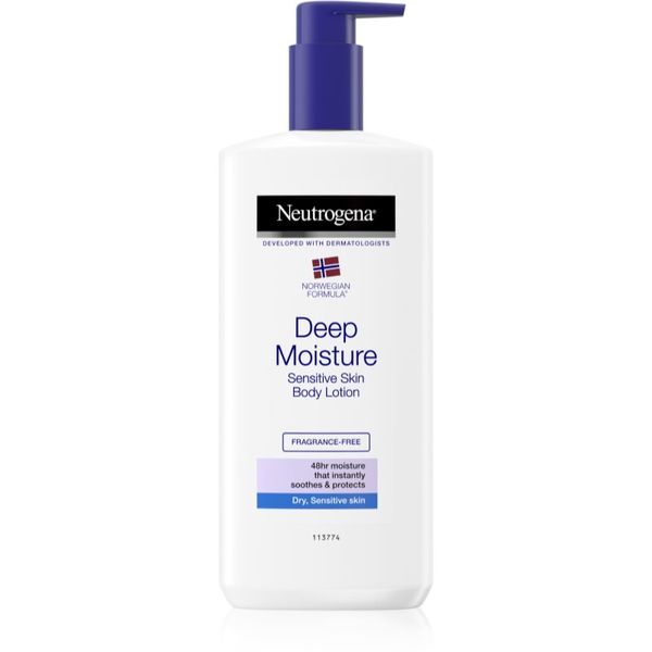 Neutrogena Neutrogena Norwegian Formula® mlijeko za dubinsku hidrataciju tijela za osjetljivu kožu 400 ml