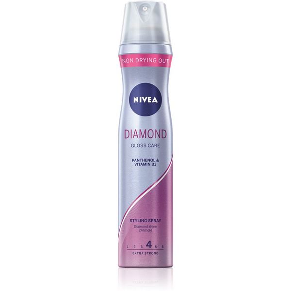 Nivea Nivea Diamond Gloss lak za kosu 250 ml