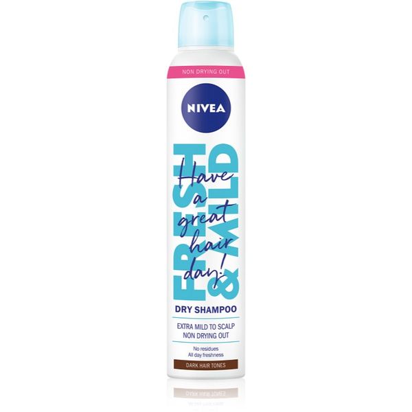 Nivea Nivea Fresh Revive suhi šampon za povećanje volumena Dark Tones 200 ml