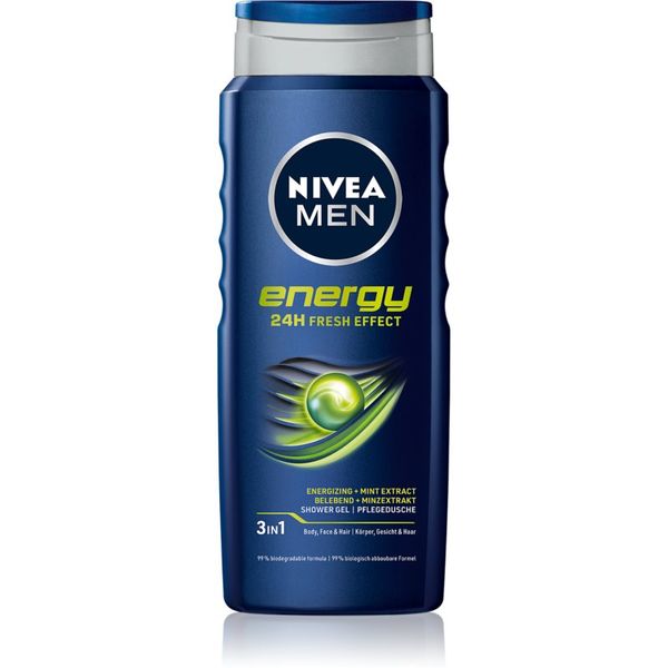 Nivea Nivea Men Energy gel za tuširanje za muškarce 500 ml