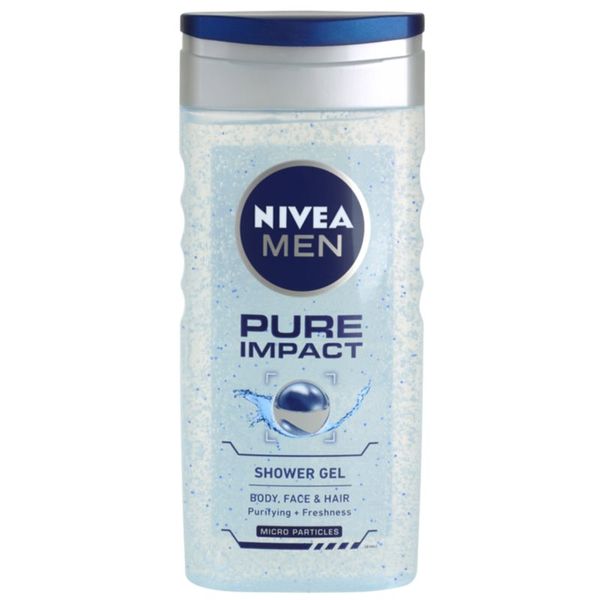 Nivea Nivea Men Pure Impact gel za tuširanje za muškarce 250 ml