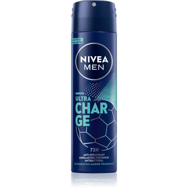 Nivea NIVEA MEN Ultra Charge antiperspirant u spreju za muškarce 150 ml