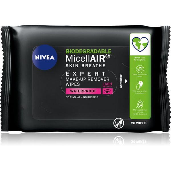 Nivea Nivea MicellAir  Expert micelarne maramice za uklanjanje šminke 20 kom