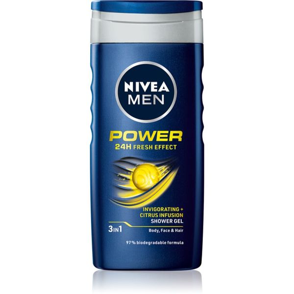 Nivea Nivea Power Refresh gel za tuširanje 250 ml