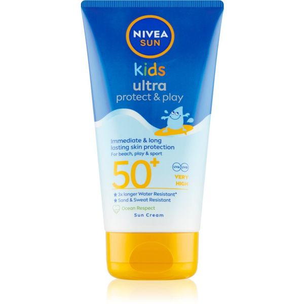 Nivea Nivea Sun Protect & Play mlijeko za sunčanje za djecu SPF 50+ 150 ml