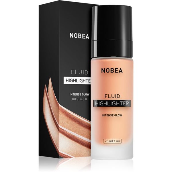 NOBEA NOBEA Day-to-Day Fluid Highlighter tekući highlighter nijansa 02 Rose gold 28 ml