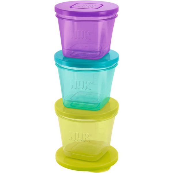 NUK NUK Food Pots kutija za užinu za djecu 6 kom