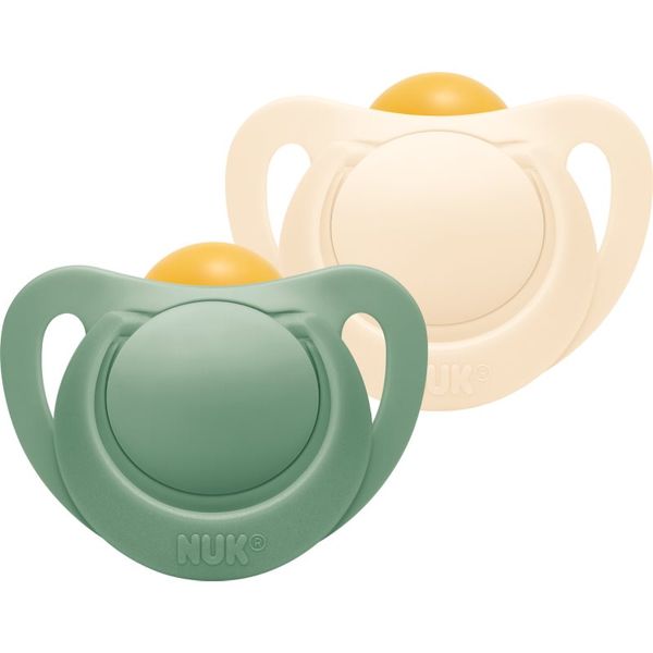 NUK NUK for Nature duda Green 6-18m 2 kom