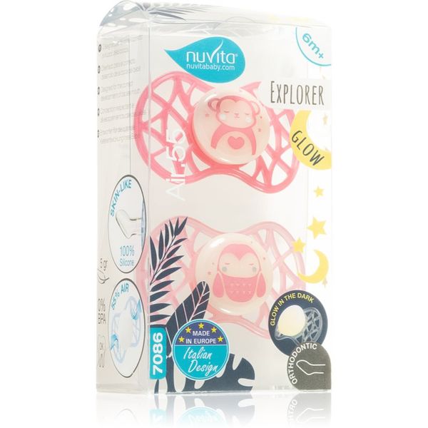 Nuvita Nuvita Explorer Orthodontic 6m+ duda Female night 1 kom