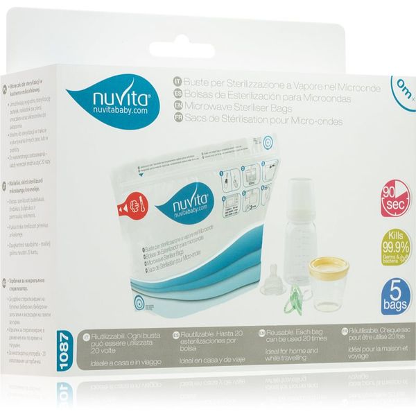 Nuvita Nuvita Sterilization bags vrećice za sterilizaciju za mikrovalnu 5 kom