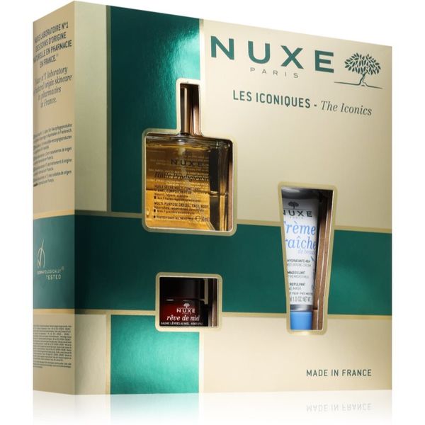 Nuxe Nuxe Huile Prodigieuse The Iconics poklon set (za lice i tijelo)
