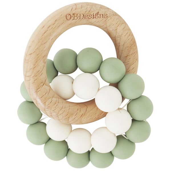 O.B Designs O.B Designs Teether Toy grickalica za bebe Mint 3m+ 1 kom