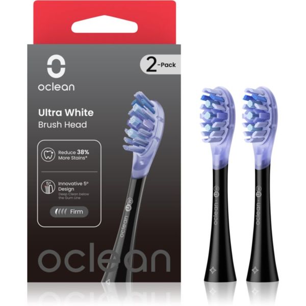 OClean Oclean Ultra White UW02 zamjenske glave Black 2 kom