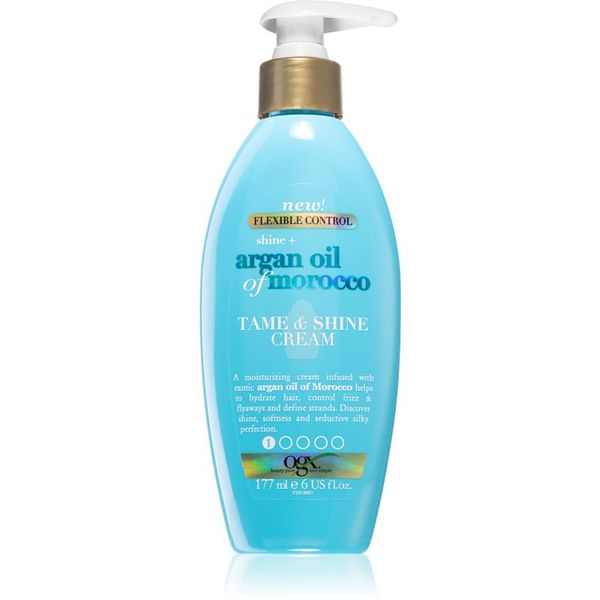 OGX OGX Argan Oil Of Morocco krema za zaglađivanje za sjajnu i mekanu kosu 177 ml