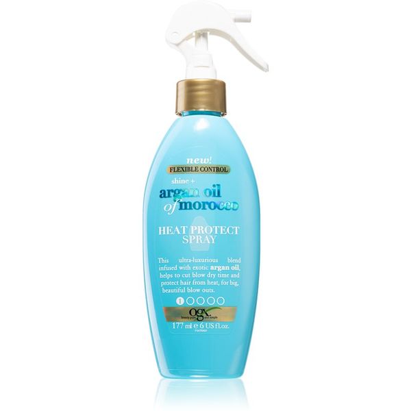 OGX OGX Argan Oil Of Morocco zaštitni sprej za ubrzano sušenje kose 177 ml