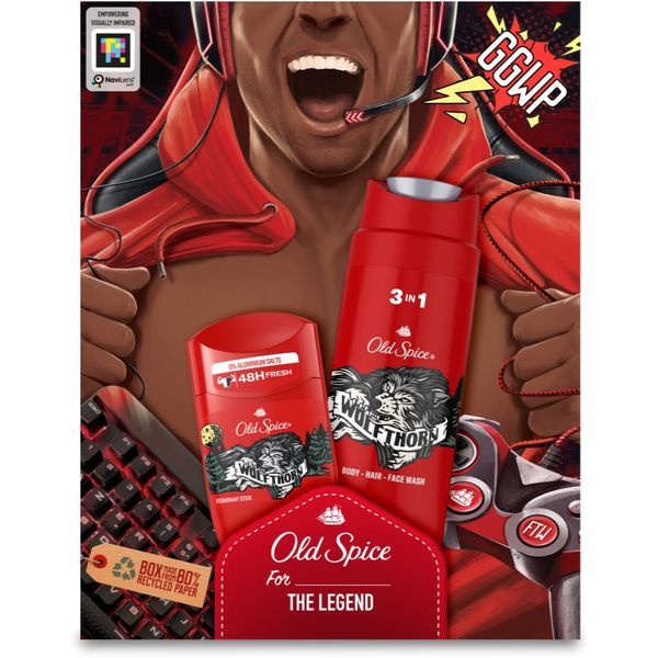 Old Spice Old Spice Wolfthorn Wolf Gamer poklon set (za muškarce)