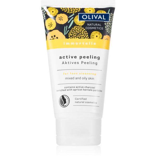 Olival Olival Immortelle Active Peeling piling za čišćenje lica za mješovitu i masnu kožu 75 ml