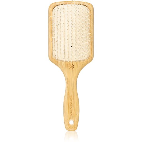 Olivia Garden Olivia Garden Bamboo Touch ravna četka za kosu i vlasište Nylon L 1 kom
