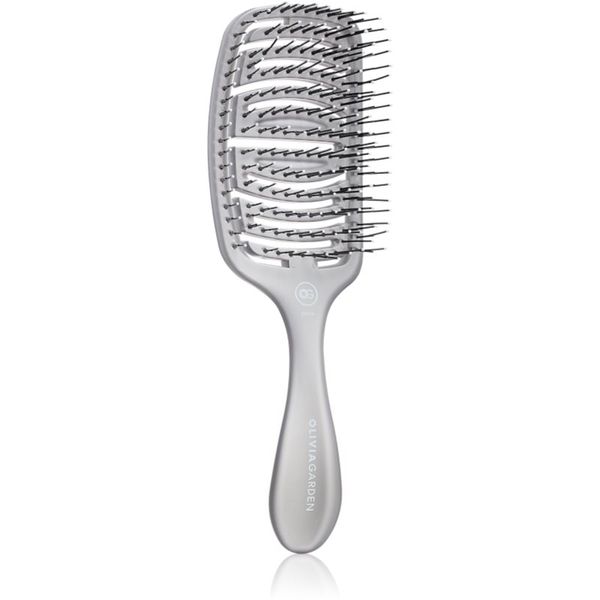 Olivia Garden Olivia Garden ESSENTIAL CARE FLEX Medium Hair Bristles četka za kosu Ice Grey 1 kom